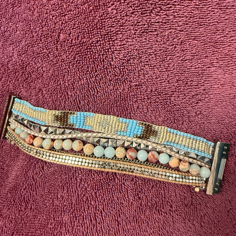 Victoria Emerson multi beaded bracelet